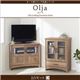 2点セットD【コーナーテレビボード×キャビネット】【olja】オーク調リビング収納シリーズ【olja】オリア - 縮小画像1