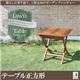 【単品】テーブルA（正方形）【fawn】チーク天然木 折りたたみ式本格派リビングガーデンファニチャー【fawn】フォーン - 縮小画像1