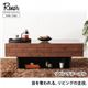 【単品】テーブル【Renar.】天然木アルダー材レンガ調デザインリビング収納シリーズ【Renar.】レナル - 縮小画像1