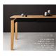 【単品】ダイニングテーブル 幅140-240cm ナチュラル 北欧デザイン スライド伸縮ダイニング MALIA マリア - 縮小画像3