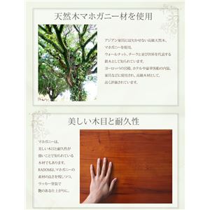 チェスト 幅54cm カラー:ブラウン 天然木マホガニー材アンティーク調アジアンダイニングシリーズ RADOM ラドム 商品写真2