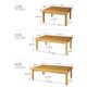 【単品】こたつテーブル 長方形(75×105cm) カラー：ナチュラル 天然木パイン材アンティーク調カントリーデザインこたつ LENINN レニン - 縮小画像5