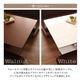 【単品】ダイニングテーブル 幅120cm テーブルカラー：ホワイト モダンリフトテーブルリビングダイニング LIMODE リモード - 縮小画像4