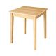 テーブル 幅68cm テーブルカラー：ナチュラル  テーブルカラー：ナチュラル  スクエアサイズのコンパクトダイニングテーブルセット FAIRBANX フェアバンクス - 縮小画像2