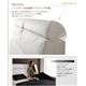 ローベッド クイーン（Q×1） 【フレームのみ】 フレームカラー：ホワイト リクライニング機能付き・モダンデザインローベッド Plutone プルトーネ - 縮小画像4