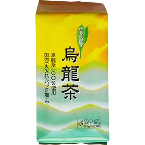 （まとめ買い）OSK 台湾鉄観音烏龍茶 100g(5g×20袋)×10セット - 拡大画像