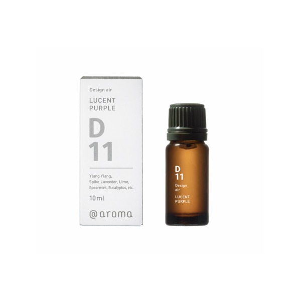 アットアロマ エッセンシャルオイル2本セット D11 ルーセントパープル 10ml【代引不可】