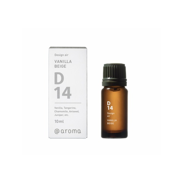 アットアロマ エッセンシャルオイル2本セット D14 バニラベージュ 10ml【代引不可】