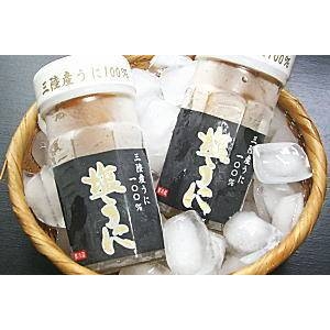 塩ウニ(白)60g×2瓶 商品写真