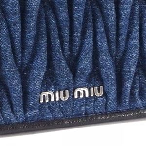 MIUMIU(ミュウミュウ) ショルダーバッグ 5BD023 F0008 BLEU 商品写真4