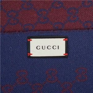 Gucci(グッチ) マフラー 391246 6168 BOADEAUX/BLUE 商品写真2