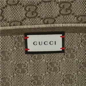 Gucci(グッチ) マフラー 147351 2766 LIGHT BROWN/D.GREEN 商品写真2