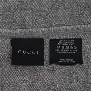 Gucci(グッチ) マフラー 147351 1469 LEAD/ SKY BLUE 商品写真2