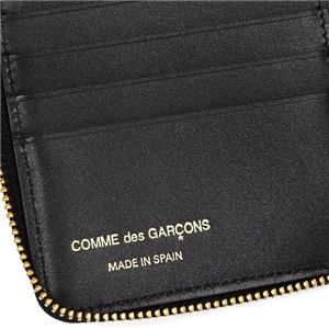 COMME des GARCONS(コムデギャルソン) 二つ折り財布(小銭入れ付)  SA2100EL  BLACK 商品写真5