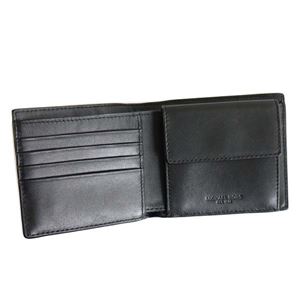 Michael Kors(マイケルコース) 二つ折り財布(小銭入れ付) 39F7MMNF3U 1 BLACK 商品写真3