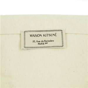 MAISON KITSUNE(メゾンキツネ) トートバッグ  FW17U814-EC  ECRU 商品写真4