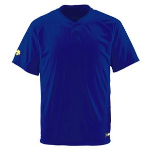 デサント(DESCENTE) ベースボールシャツ(2ボタン) (野球) DB201 ロイヤル XA 商品写真