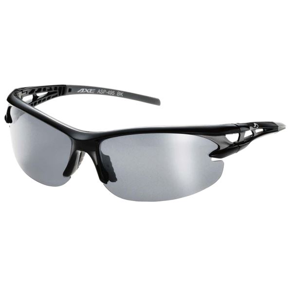 AXE（アックス） POLARIZED STYLE 偏光サングラス ASP495 POLARIZEDシルバーミラー