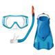 鬼怒川 AQA（アクア） スノーケリング 3 点セット シリコンL KZ9211 ブルー - 縮小画像1
