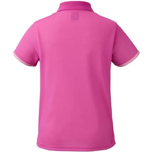 ニッタク(Nittaku) 女子用卓球ユニフォーム ダイヤシャツ NW2169 ピンク 2XO 商品写真2