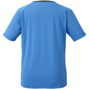 ニッタク(Nittaku) 男女兼用卓球ユニフォーム ユニ Vチェックスシャツ NW2171 ブルー L 商品写真2