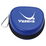 (まとめ) ヤサカ(Yasaka) 卓球ボールケース ロゴボールケース H138 ブルー 【×3セット】