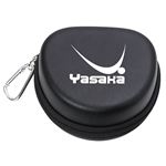 (まとめ) ヤサカ(Yasaka) 卓球ボールケース ロゴボールケース H138 ブラック 【×3セット】