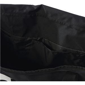 adidas(アディダス) リニアロゴチームバッグ M カラー:ブラック/ブラック/ホワイト サイズ:M 商品写真3