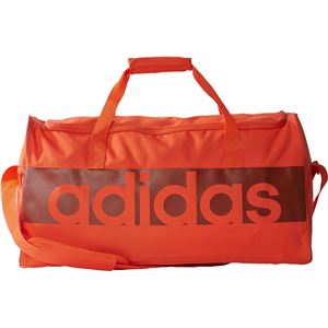 adidas(アディダス) リニアロゴチームバッグ M カラー:エナジー/ビスタグレー/ミステリーレッド サイズ:M 商品写真1