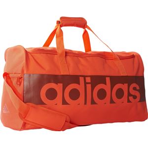 adidas(アディダス) リニアロゴチームバッグ M カラー:エナジー/ビスタグレー/ミステリーレッド サイズ:M 商品写真2