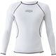 AQA（アクア） UVラッシュガード ロングメンズ（長袖） ホワイト LLサイズ KW4601 - 縮小画像1