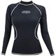 AQA（アクア） UVラッシュガード ロングレディース ブラック Mサイズ KW4605 - 縮小画像1