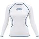 AQA（アクア） UVラッシュガード ロングレディース ホワイト Mサイズ KW4605 - 縮小画像1