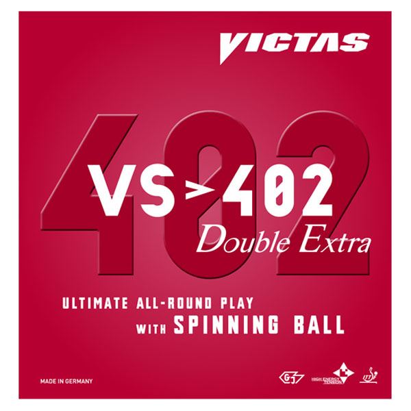 ヤマト卓球 VICTAS(ヴィクタス) 裏ソフトラバー VS＞402 ダブルエキストラ 020401 ブラック 2