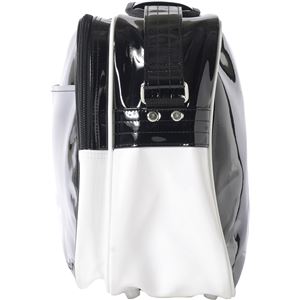 adidas(アディダス) BASIC エナメル ショルダー(M) ブラック×ホワイト NS BIP40 商品写真3