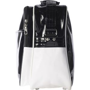 adidas(アディダス) BASIC エナメルショルダー(L) ブラック×ホワイト NS BIP41 商品写真3