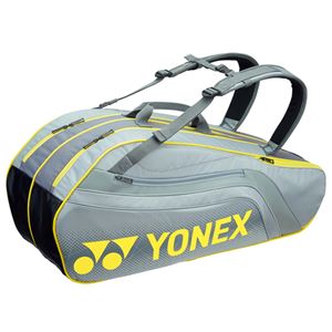 Yonex(ヨネックス) TOURNAMENT SERIES ラケットバック6 リュック付き(ラケット6本用) グレー BAG1812R 商品写真1