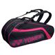 Yonex（ヨネックス） TOURNAMENT SERIES ラケットバック6 リュック付き（ラケット6本用） ブラック×ピンク BAG1812R - 縮小画像1