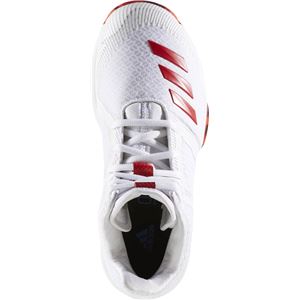 adidas(アディダス) Junior バスケットボールシューズ SPG K(スコアリング・ポイント・ガード キッズ) CG4310 ランニングホワイト×スカーレット×エナジー 20.5cm 商品写真3