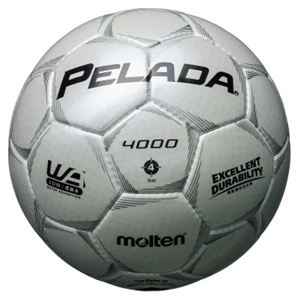 モルテン(Molten) サッカーボール4号球 ペレーダ4000 シャンパンシルバー F4P4000W 商品写真