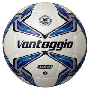 モルテン(Molten) サッカーボール4号球 ヴァンタッジオ3000 シャンパンシルバー×ブルー F4V3000 商品写真