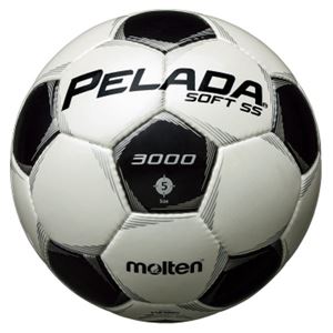 モルテン(Molten) サッカーボール5号球 ペレーダ3005 シャンパンシルバー×メタリックブラック F5P3005 商品写真