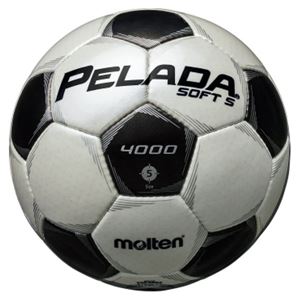 モルテン(Molten) サッカーボール5号球 ペレーダ4002 シャンパンシルバー×メタリックブラック F5P4002 商品写真