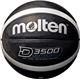 モルテン（Molten） アウトドアバスケットボール6号球（ブラック×シルバー） B6D3500KS - 縮小画像1