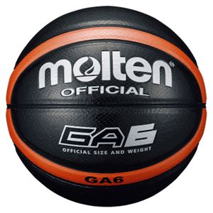 モルテン(Molten) バスケットボール6号球 GA6(ブラック) BGA6KO 商品写真