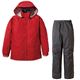 PUROMONTE(プロモンテ) Rain Wear ゴアテックス レインスーツ Men's SR135M レッド×チャコール XL - 縮小画像1