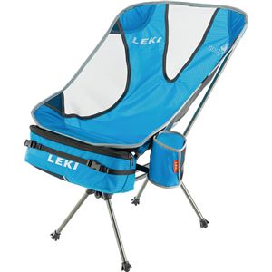 折りたたみ椅子 【ブルー】 69×44×49cm 耐荷重1030g 『LEKI レキ チェア・シリーズ サブ ワン ライトウエイト』 〔屋外〕 - 拡大画像