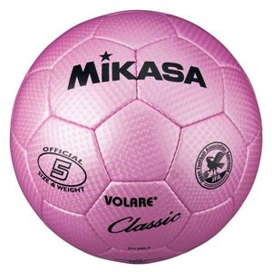 MIKASA（ミカサ）サッカーボール 検定球5号 ピンク 【SVC500P】