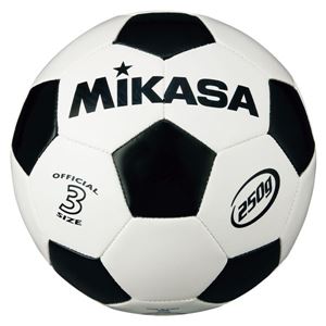 MIKASA（ミカサ）サッカーボール 軽量球3号 ホワイト×ブラック 【SVC303WBK】