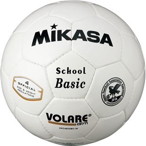 MIKASA（ミカサ）サッカーボール 検定球4号 ホワイト 【SVC402SBC】